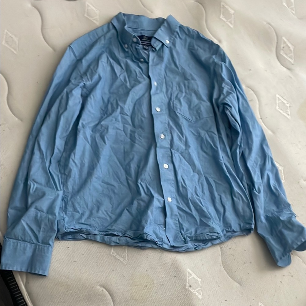 Light Blue Button-Up Shirt